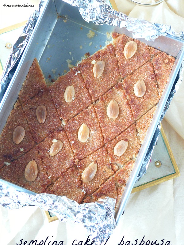 Safra – Tripolitanian Semolina Cake - Recipe - Foodish