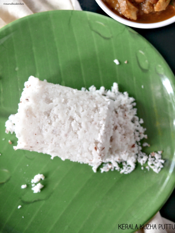 kuzha puttu recipe /kerala style soft rice flour puttu Marudhuskitchen