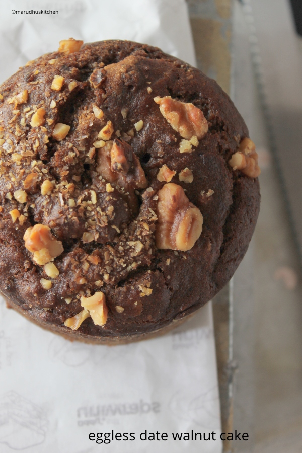 Heart Shape Date & Walnut Cake - Luckys Bakery